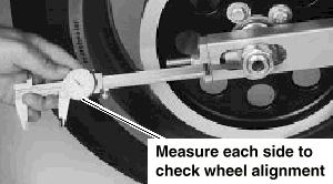 harley belt tension